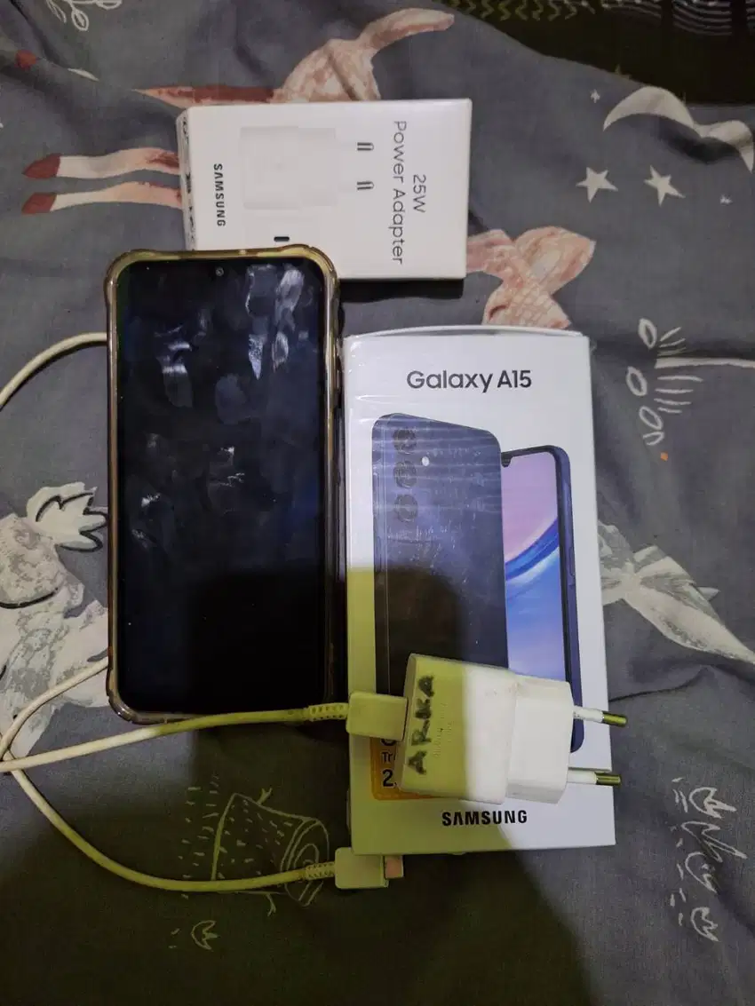 Dijual Bu samsung A15 8/128 lengkap