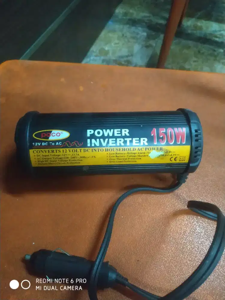 Power inverter merk paco