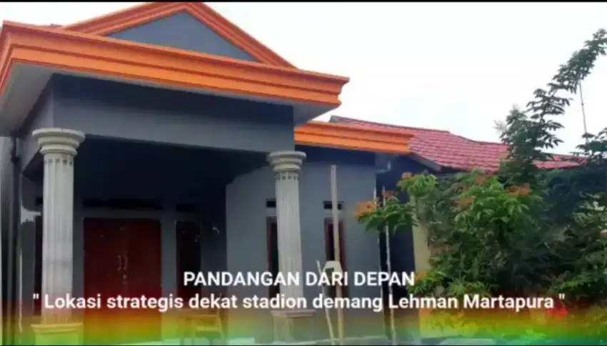 Disewakan sebuah rumah lantai dua