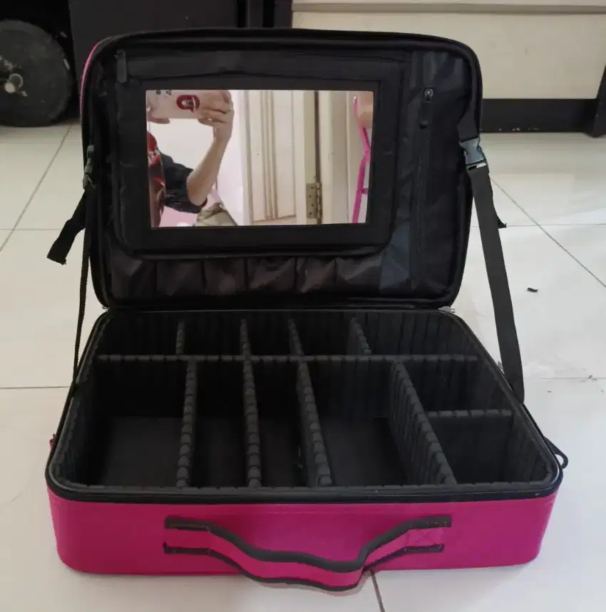 Tas Makeup Kosmetik Multifungsi - Praktis & Stylish