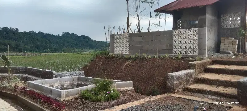 Jual Tanah Kavling Villa  Murah Pinggir Jalan Kabupaten