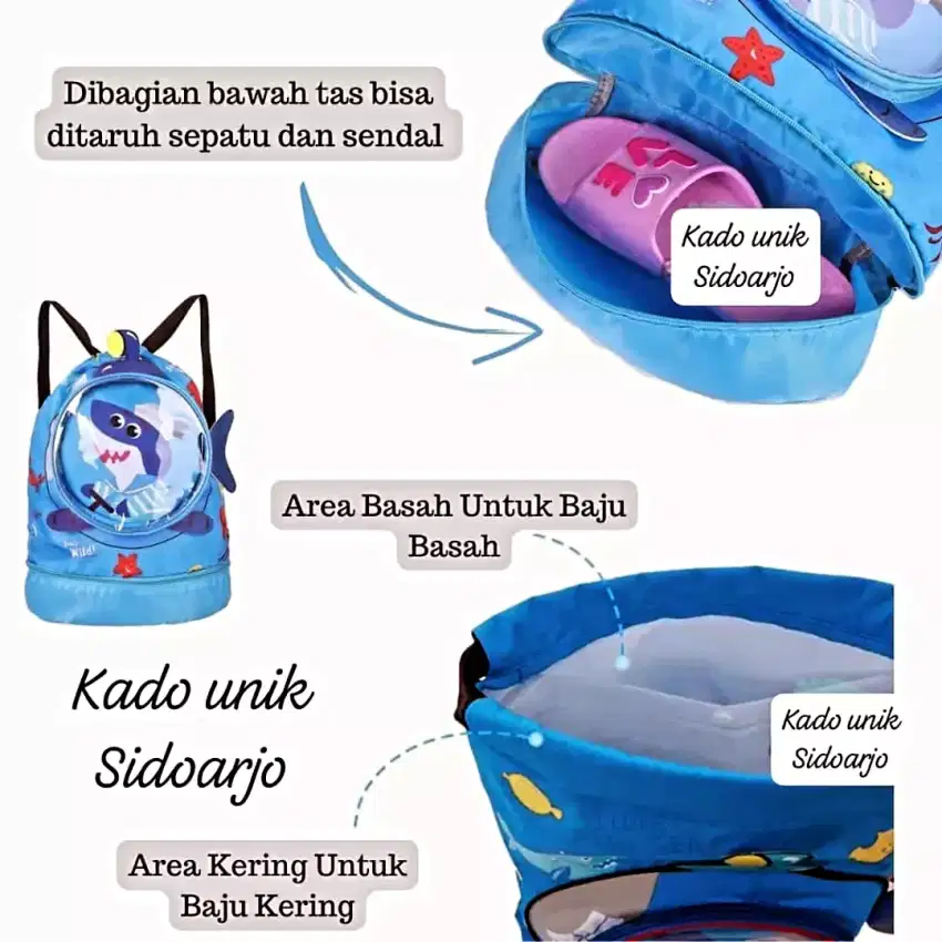 Tas Renang design multifungsi