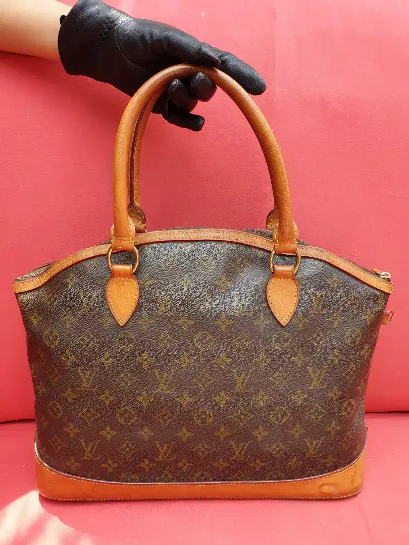 Tas import eks LOUIS VUITTON Lockit Monogram ad no seri