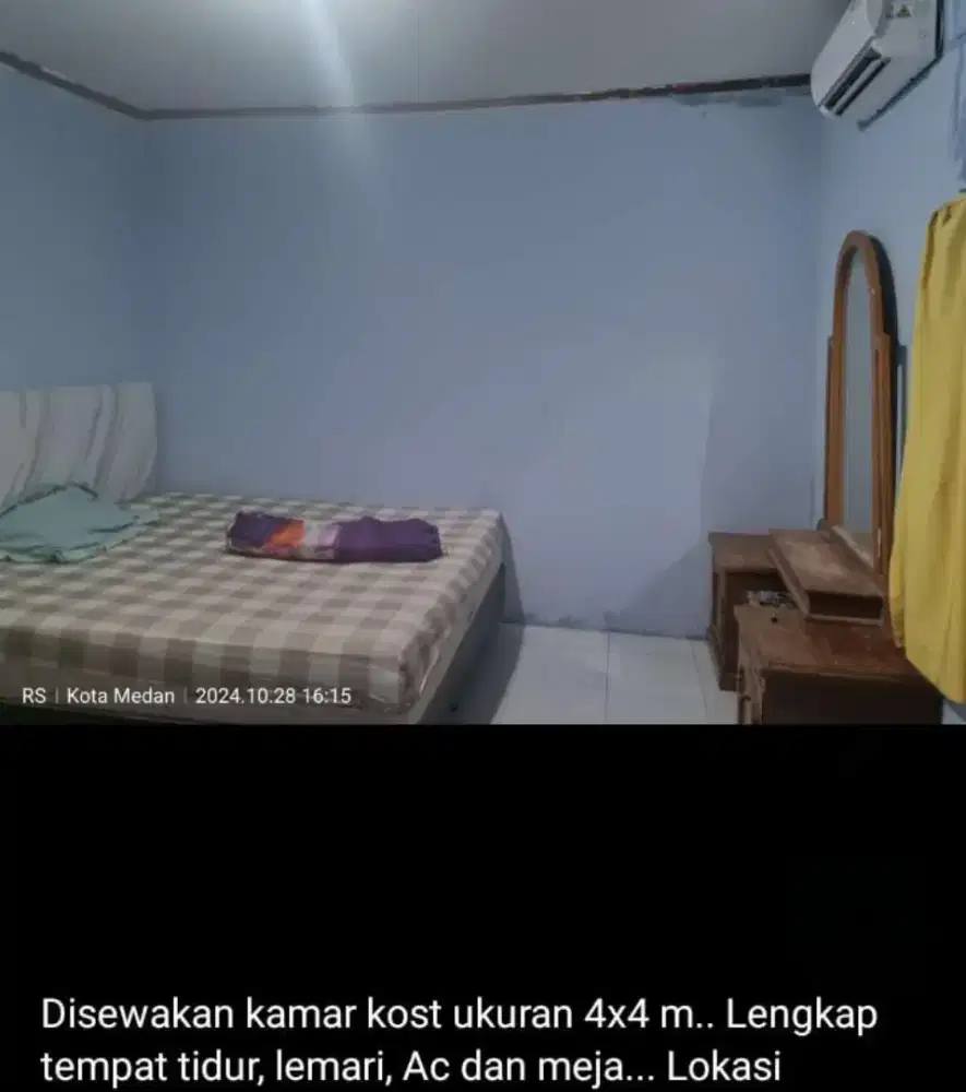 Dijual Kost2an Ayahanda, Unpri & SMAN 4 Medan