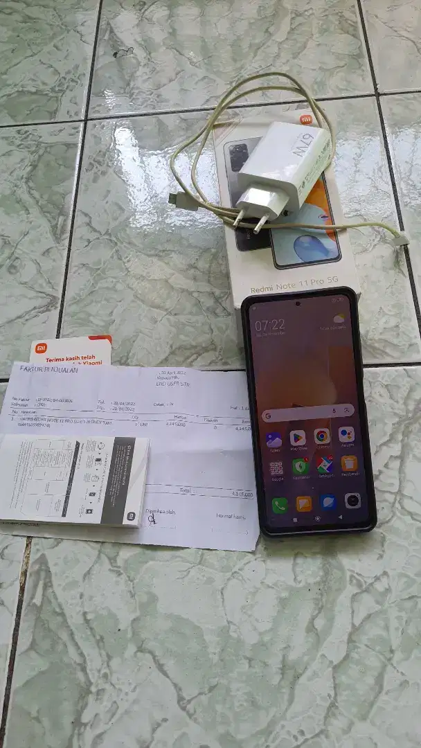 Redmi not 11 pro 5G. 8/128 gb (fulset)