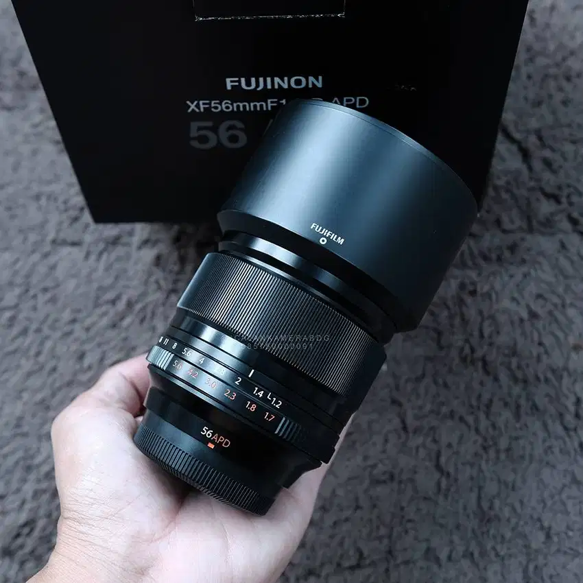 Fujinon XF 56mm F1.2 R Apd Fullset Ex FFID Fujifilm Xh2 Xt3 Xt4 xs10