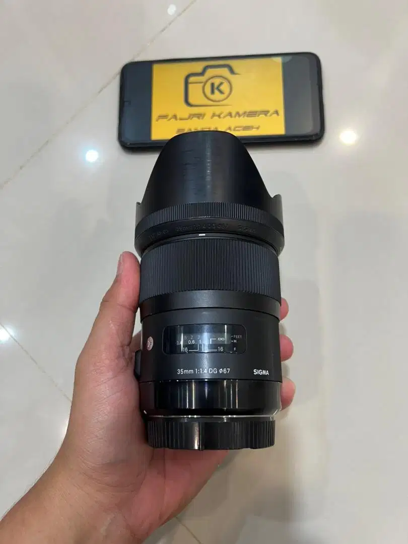 Jual lensa sigma 35mm