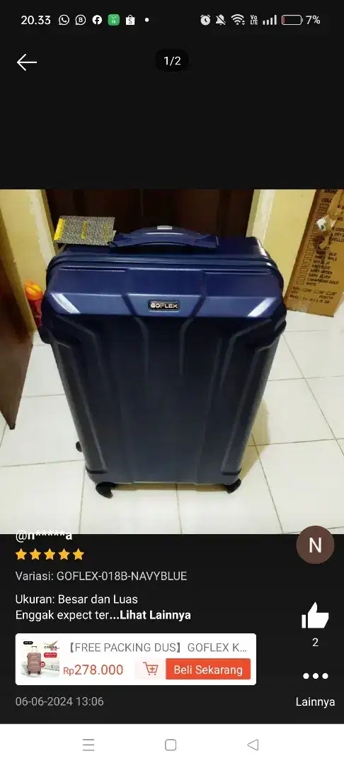 KOPER 28 INCHKOPER FIBERTAS KOPERRODA PUTAR PREMIUM ORI ANTI PECAH