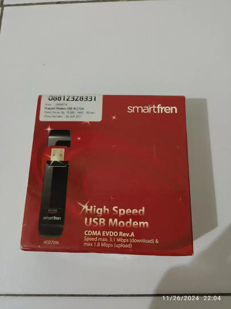 Modem langka Smartfren