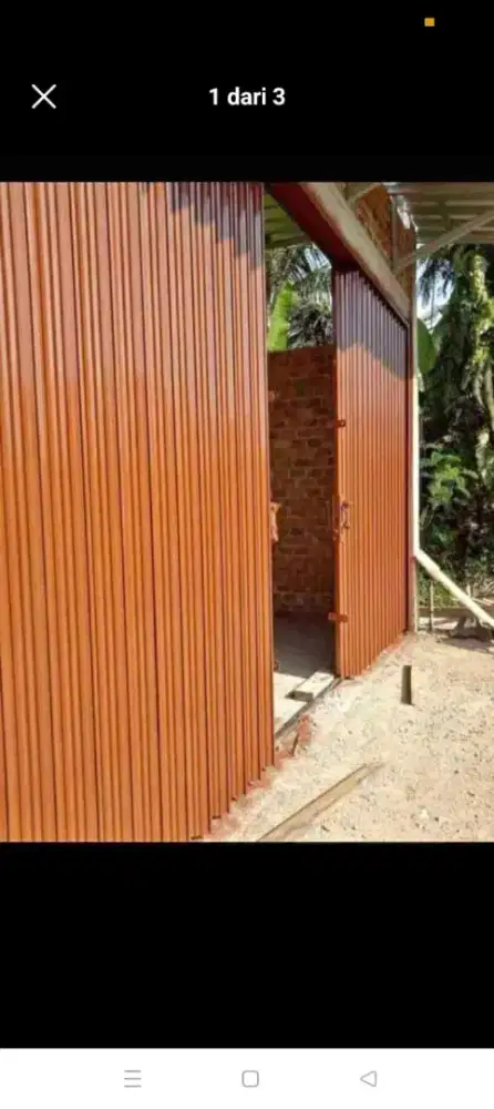 Rollingdoor folding gate