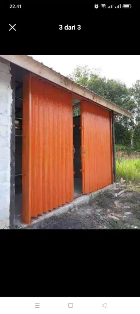 Rollingdoor folding gate