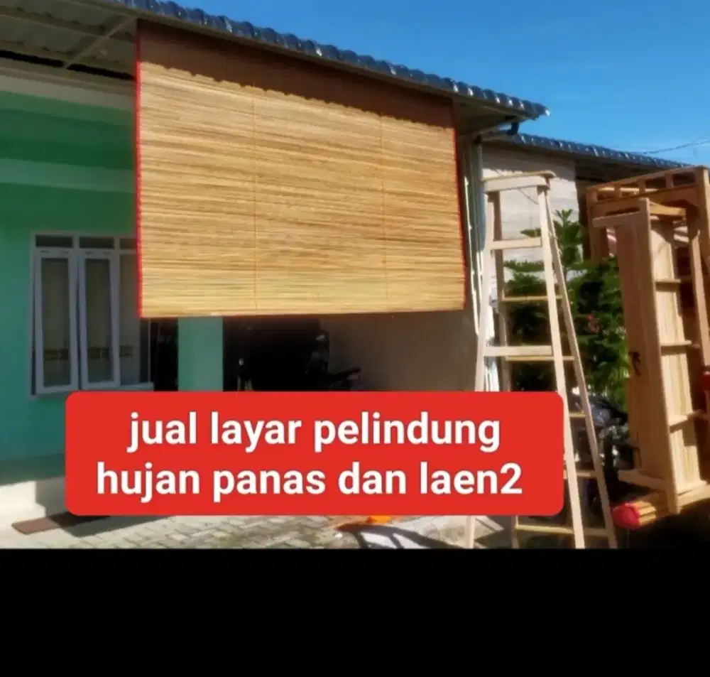 Jual layar pelindung hujan panas dan laen2