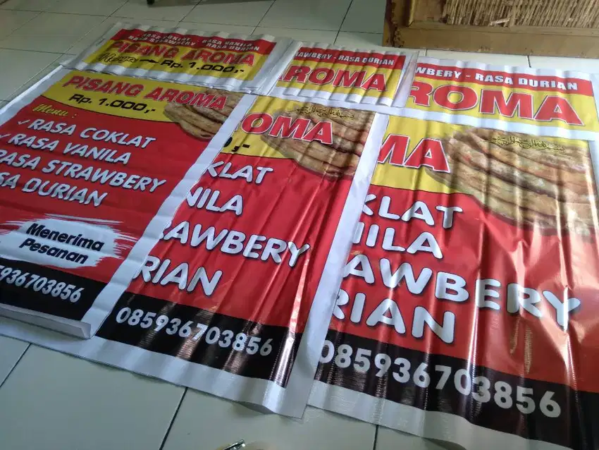 Banner atau spanduk Murah