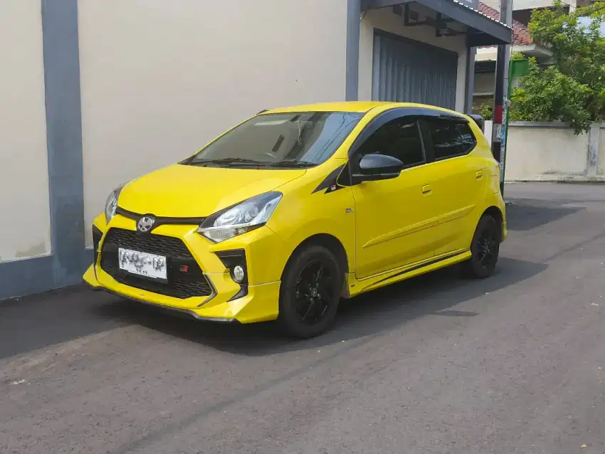 Dijual Toyota Agya 1.2 GR Sport Kuning tahun 2023 pemakaian pribadi