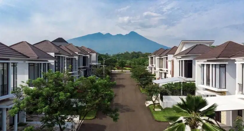 Disewakan rumah di bogor nirwana residence view gunung