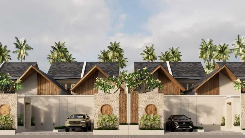 Villa komplek dengan total 16 unit di Canggu.