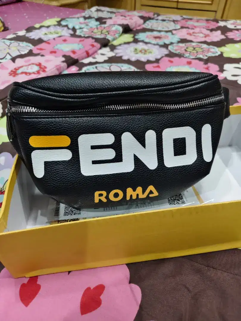 WaistBag keren kulit Asli motif Roma