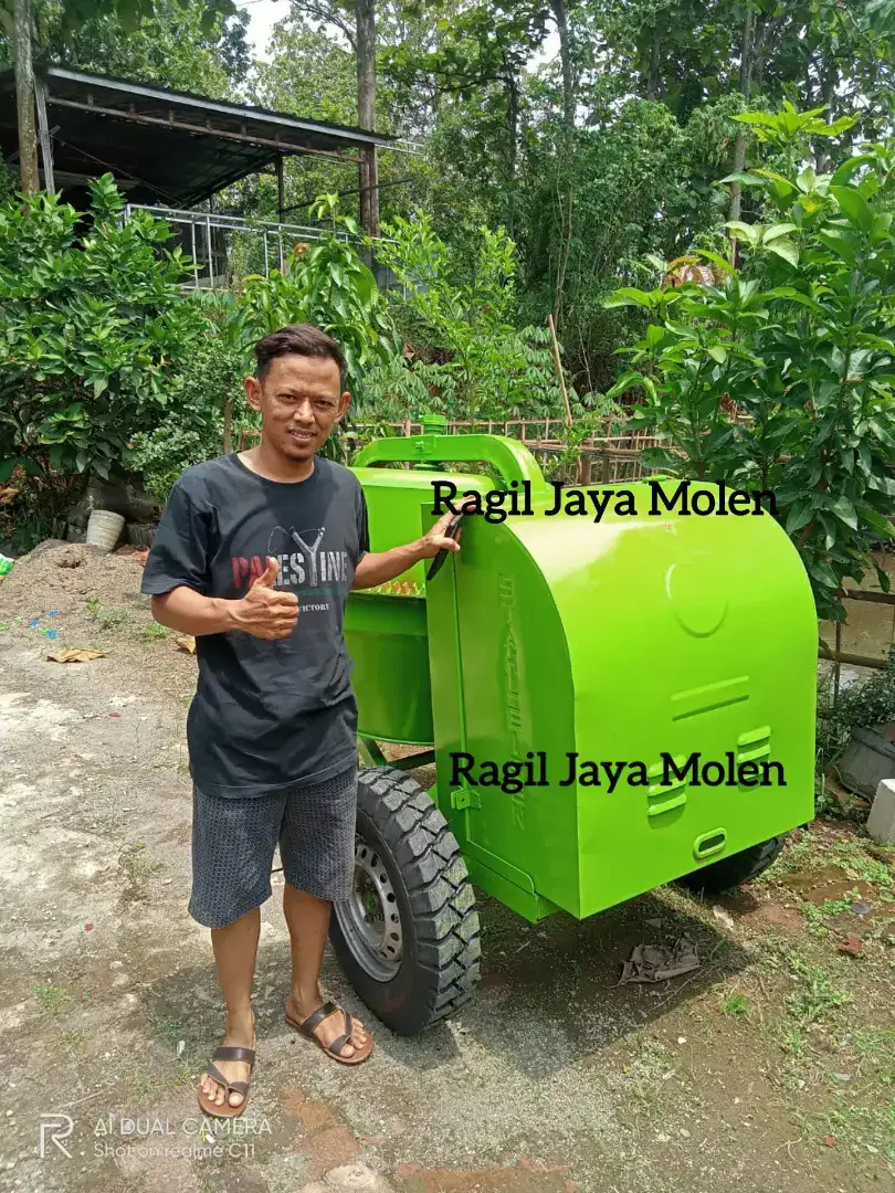 Mesin molen cor beton semen untuk 50 kg semen ragil jaya molen