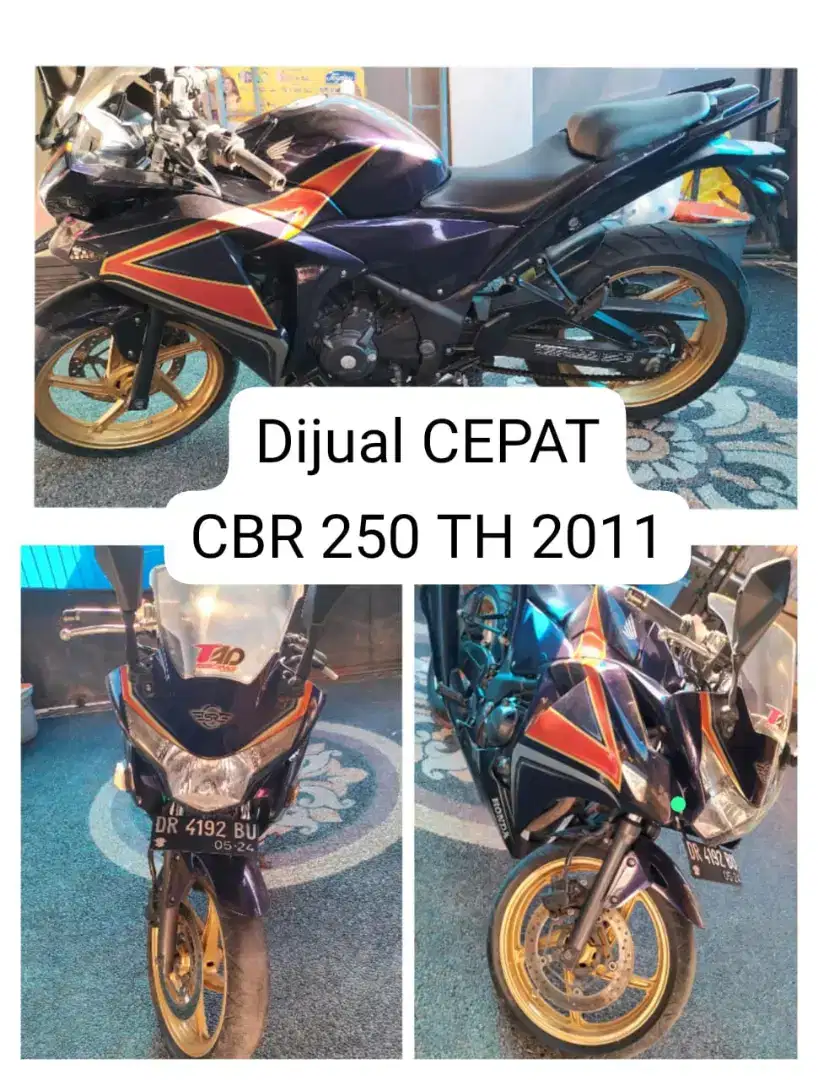 Dijual CBR250R th 2011