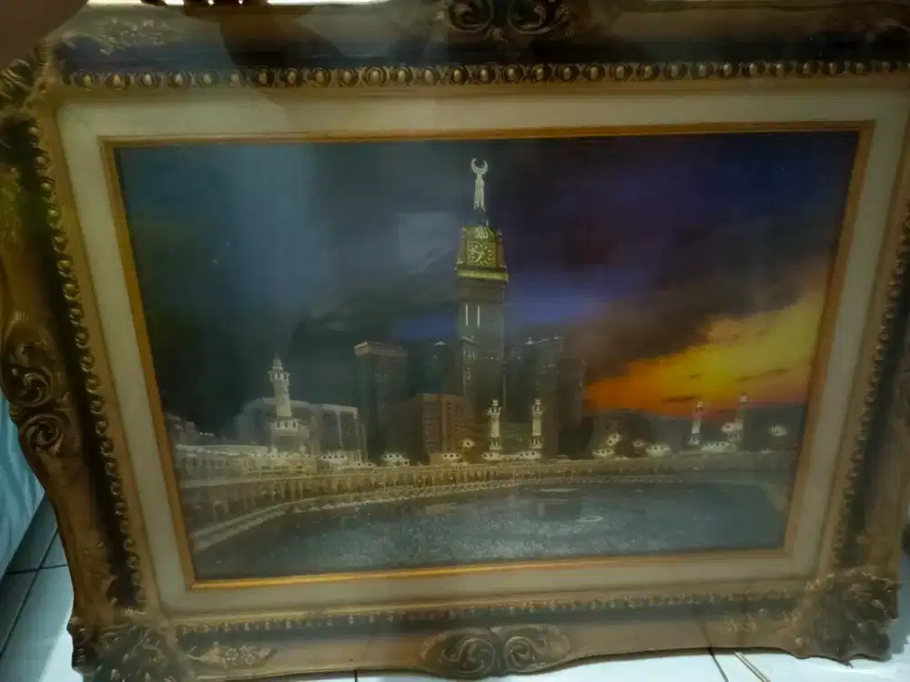 Pajangan Ka'Bah (ada lampunya)