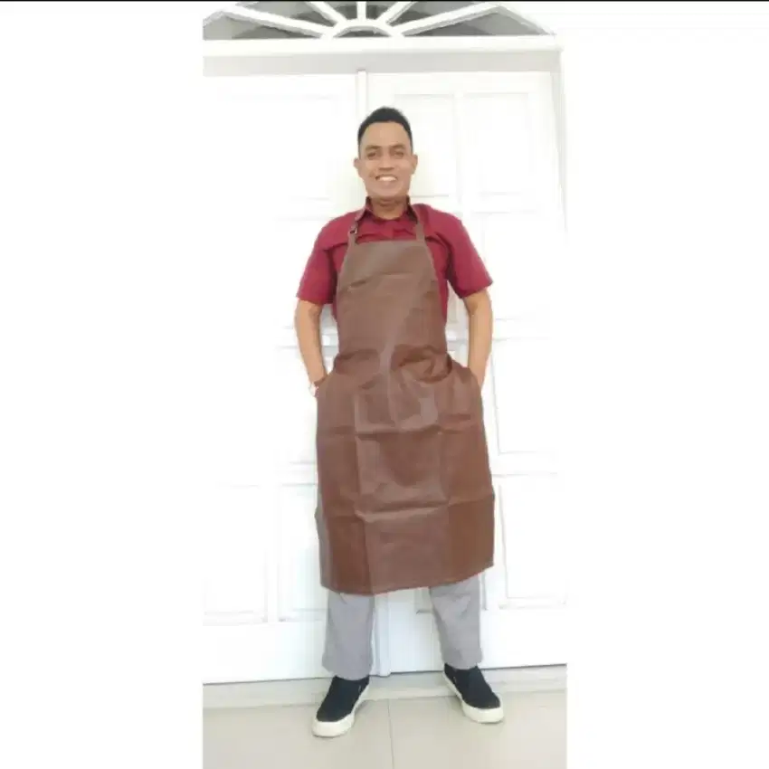 Apron celamek pvc anti air bidan lahiran tukang ikan dan rumah tangga