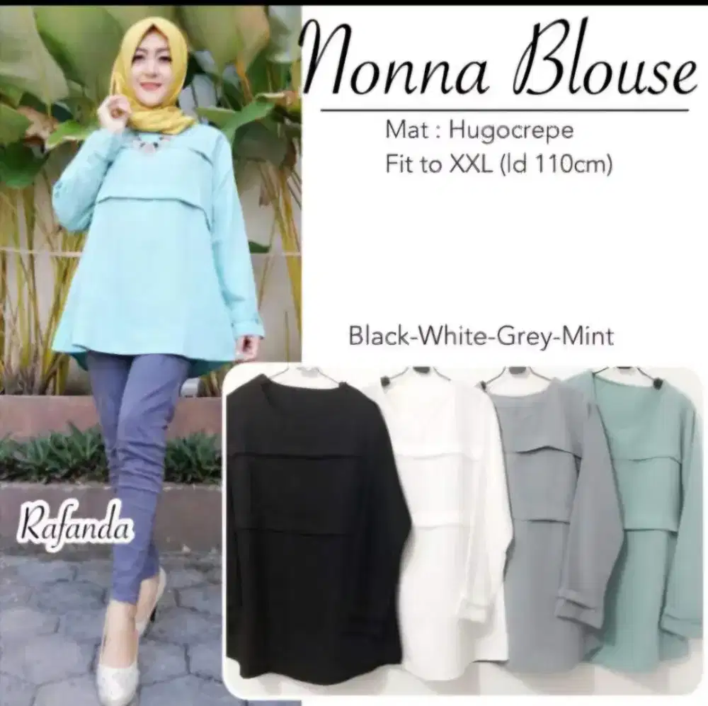 Preloved Blouse Atasan wanita Putih