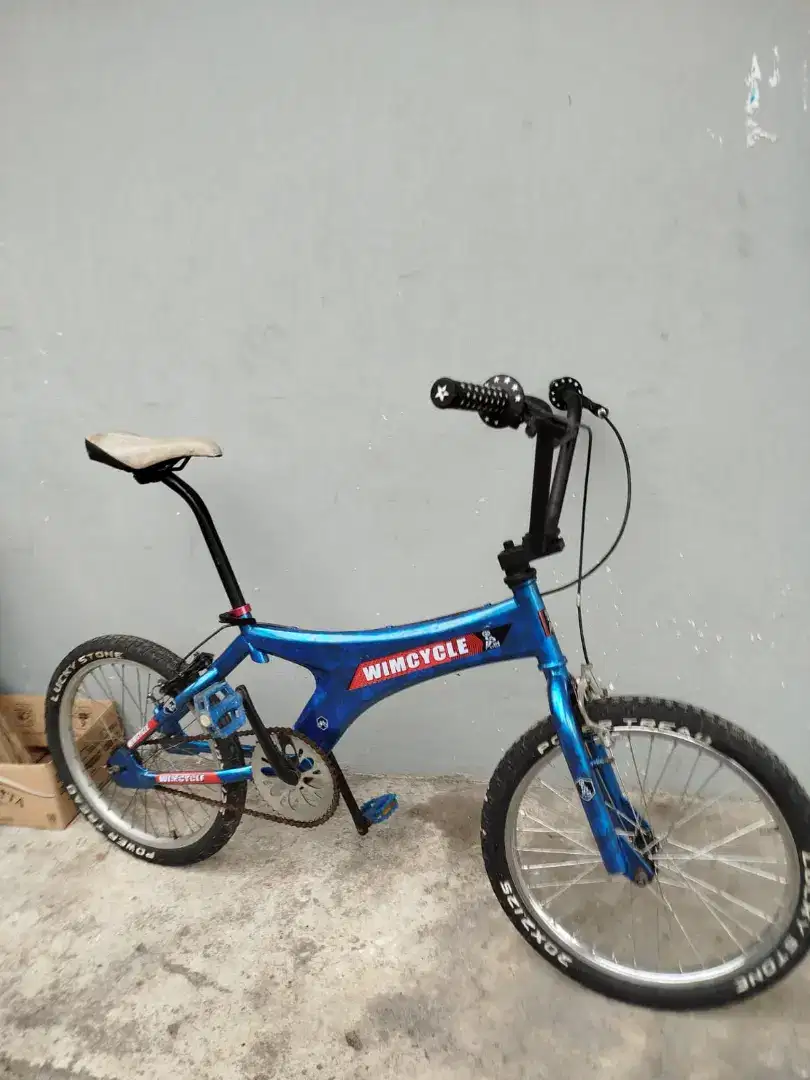 Sepeda bmx uk 20 wimcycle rare item jarang ada koleksian