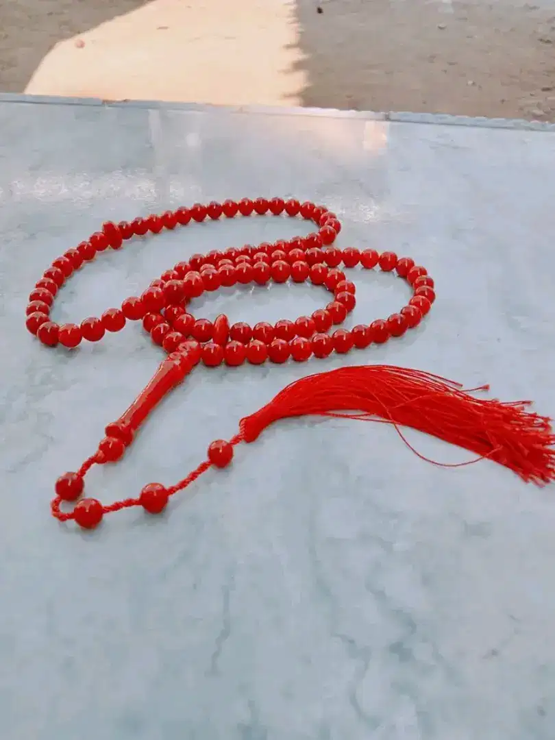 Tasbih musLim rEd m4rjAn