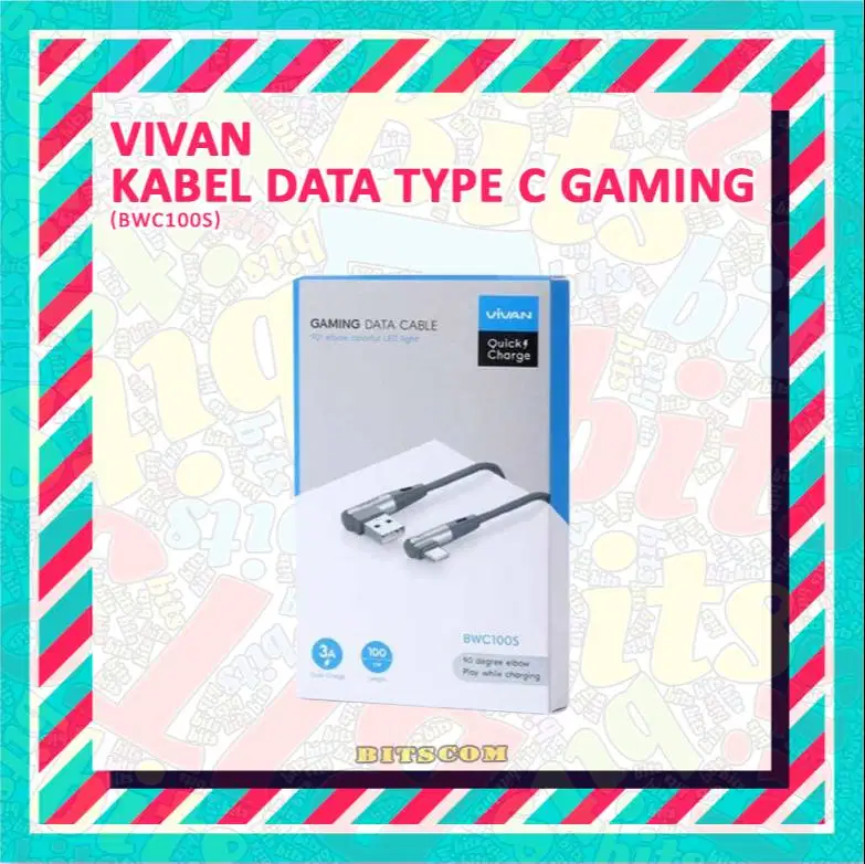 Kabel Data Vivan Type C Gaming BWC100S