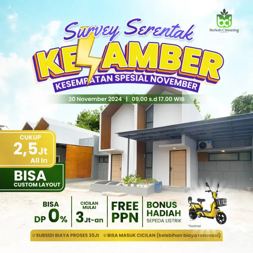 Kejutan Promo Rumah Syariah Kota Bekasi