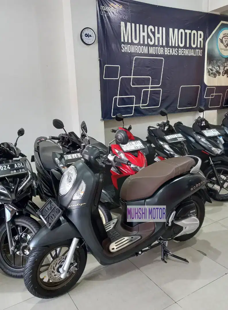 SCOOPY PRESTIGE KEYLESS 2024, SEPERTI BARU KM 1 RIBU, MUHSHI MOTOR.