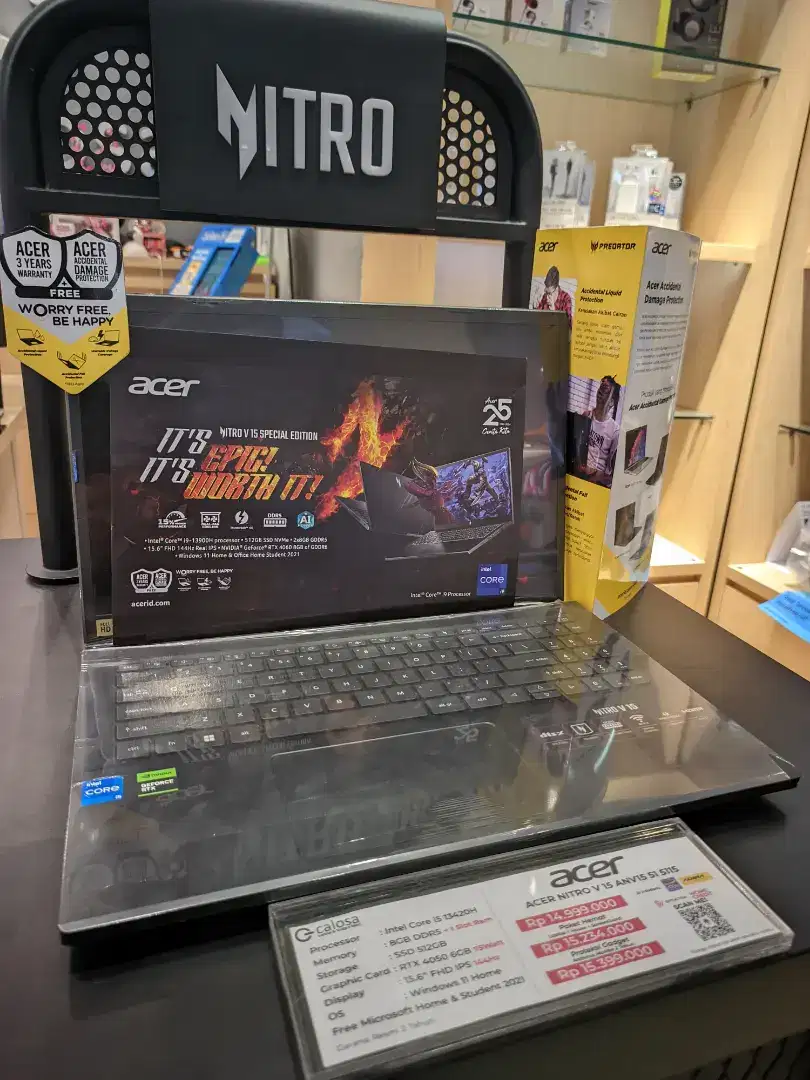 LAPTOP ACER NITRO V15