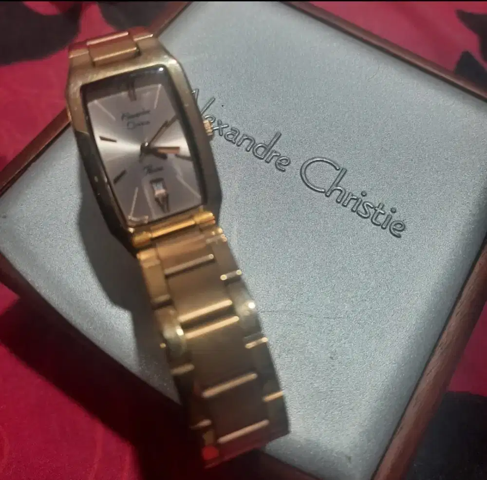 Dijual Cepat Jam Tangan Alexander Cristie Original