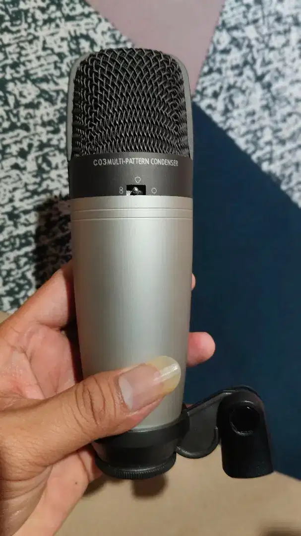 Mic Condensor Samson C03 Multi Pattern