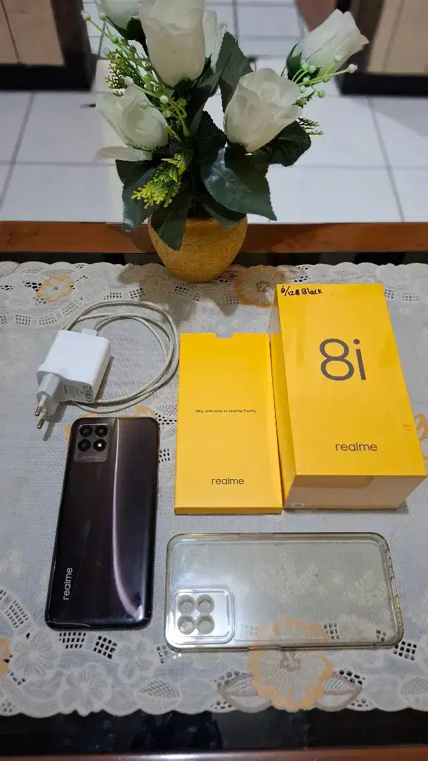 Realme 8i 6/128 Fullset masih Ori semua