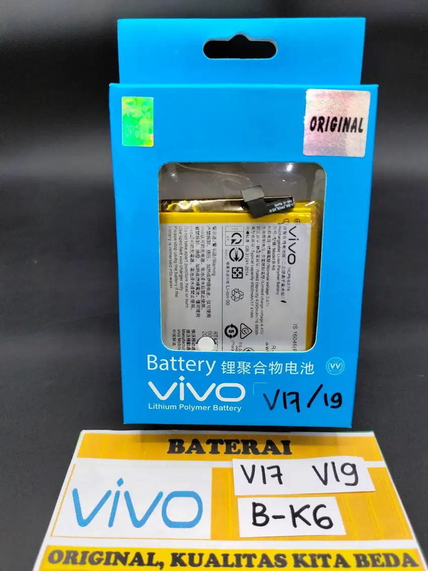 Baterai Vivo V17 Baterai Vivo V19 B-K6 BATERAI VIVO V20 / V20 PRO B-N8