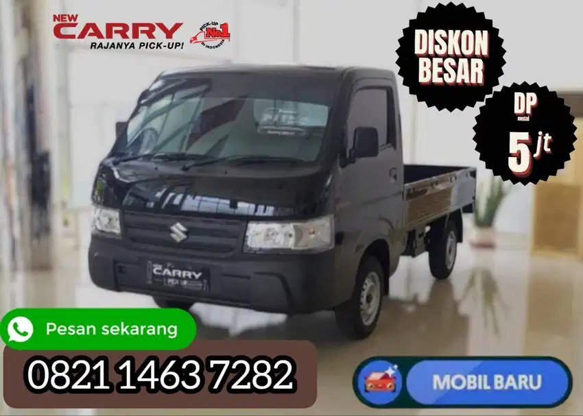 [Mobil Baru] new carry pick up WD fd AC PS kredit cash diskon besar