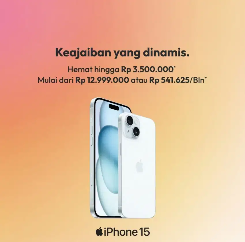 #Kredit iPhone 15 Semua Dapat Promo