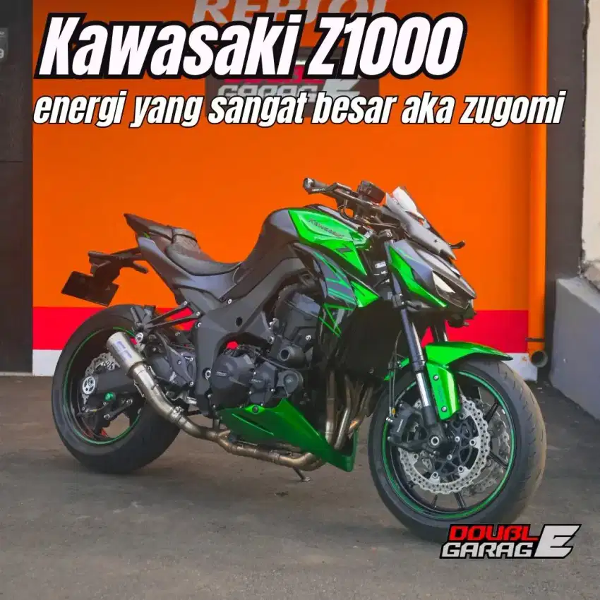 Kawasaki Z1000 Sugomi 2022 Abu-abu Like new