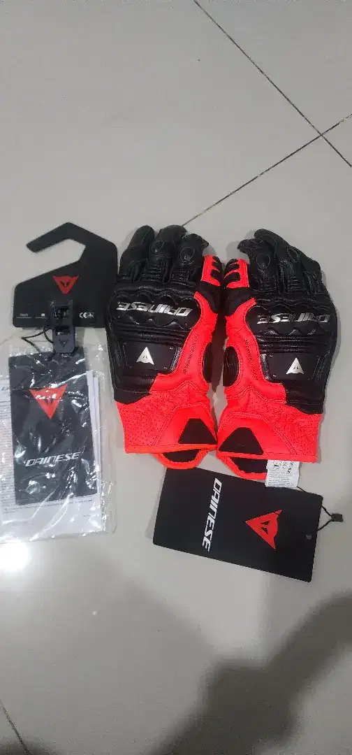 DAINESE 4 STROKE 2 GLOVES Sarung Tangan Motor