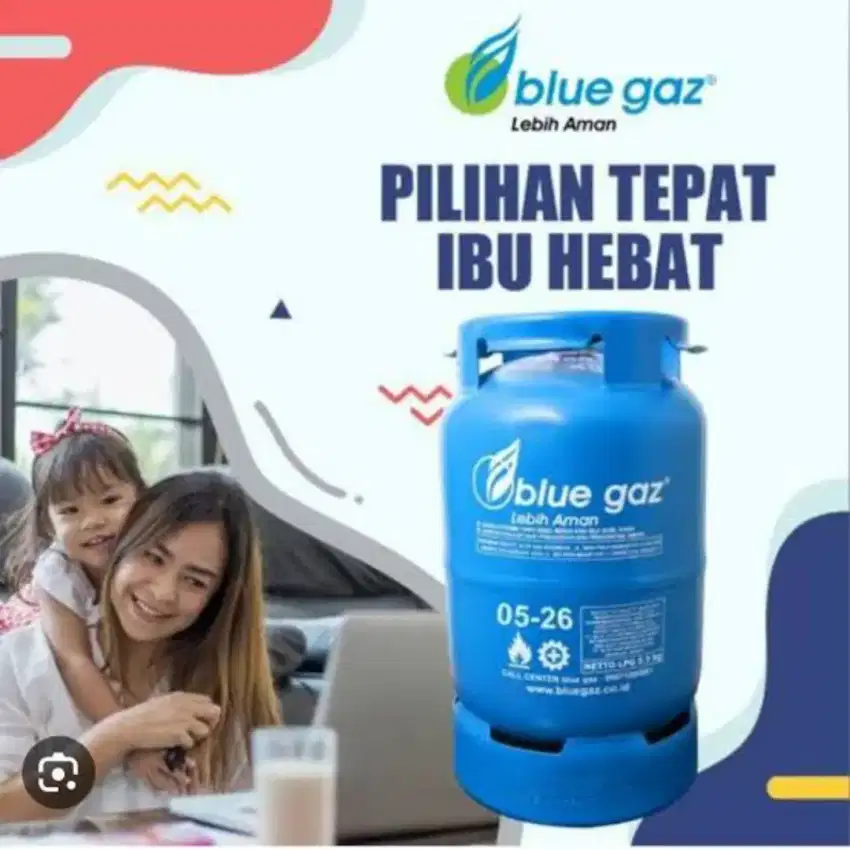 Tabung+isi blue gaz 5,5kg
