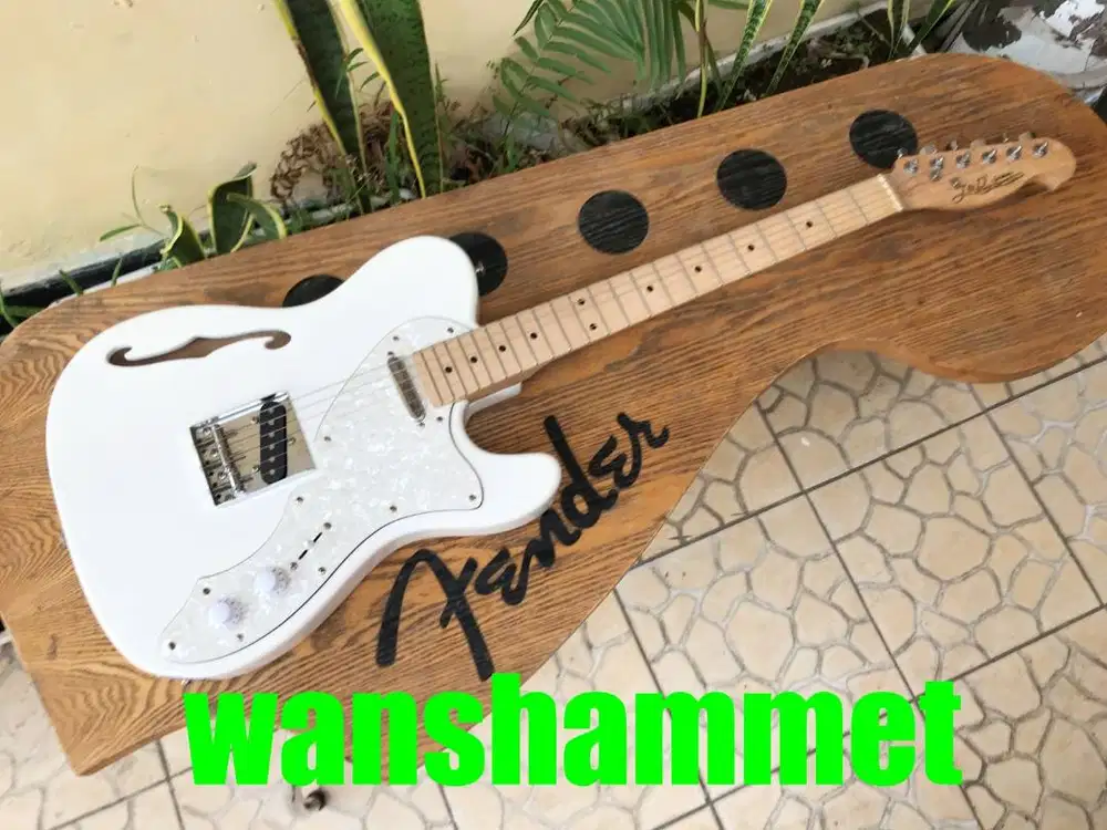 j&d telecaster thinline original mulus mantap