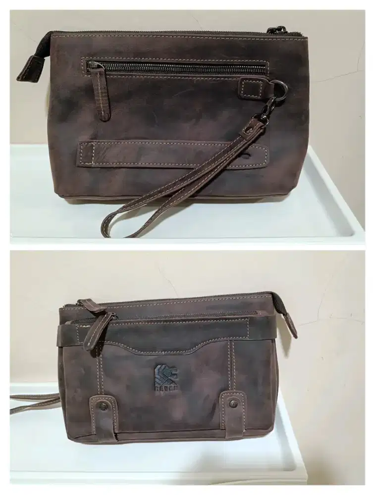 Tas pouch kulit dan tas pinggang navyclub