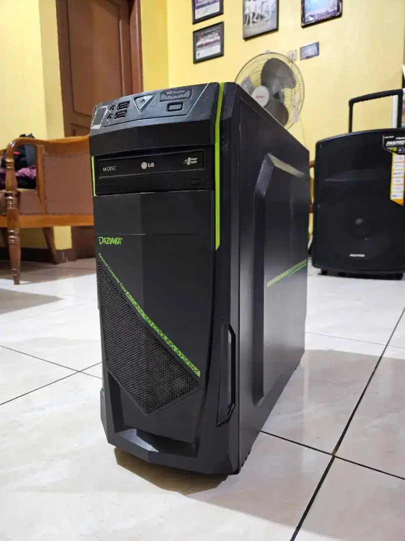 Komputer/PC Gaming GTX 1060, RAM 16GB + Monitor + Keyboard & Mouse