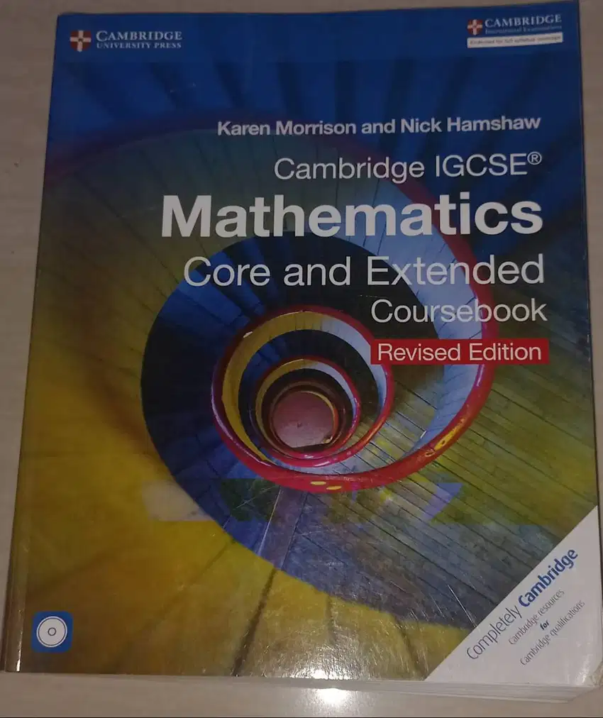 Mathematics Cambridge IGCSE Core and Extended Coursebook