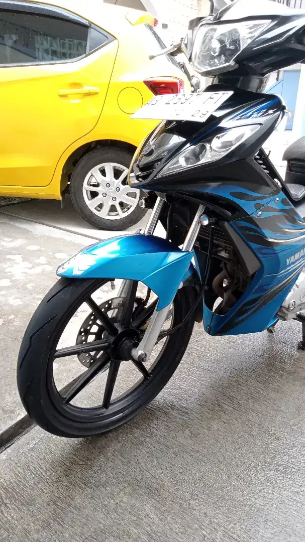 Jupiter MX 4 speed 2009 Biru