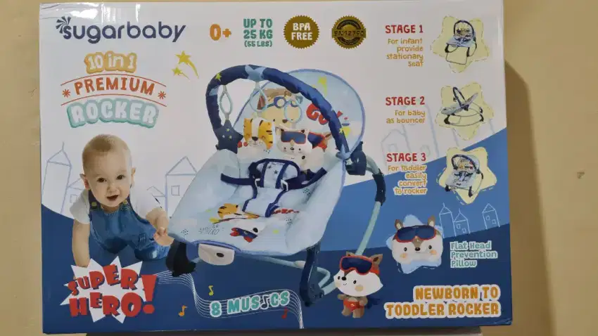 Sugarbaby 10in1 Premium Rocker