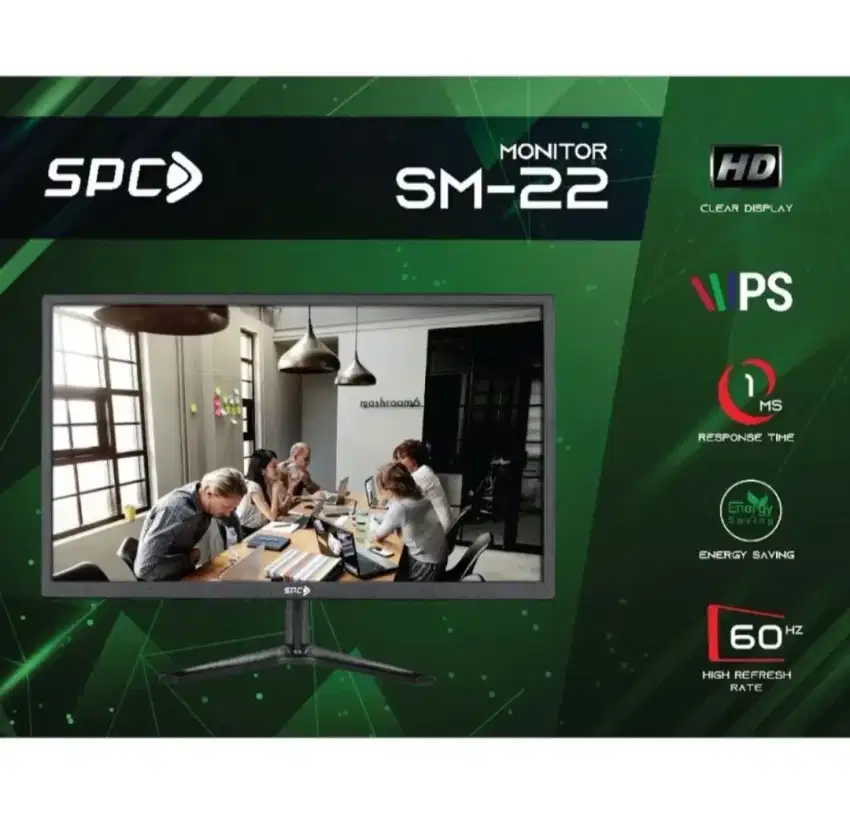 LED Monitor SPC SM-22 21.5Inch 60Hz IPS FHD HDMI - LED SPC Office SM22