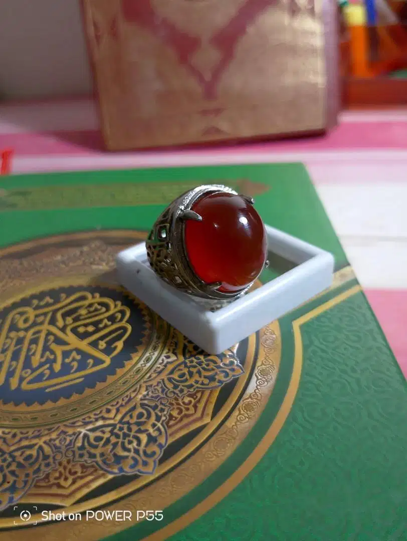 Batu cincin kecubung wulung sudah 90 tahun