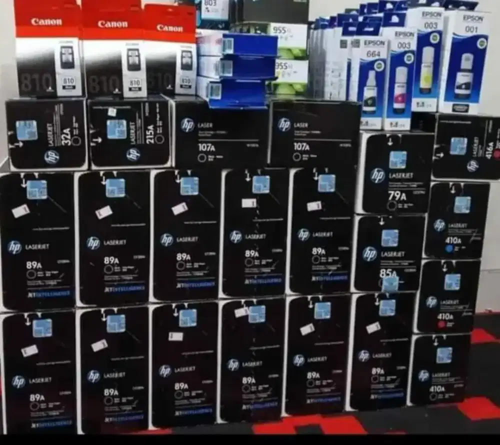 Siap menerima tinta tinta cartridge printer baru dan bekas